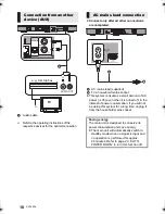 Preview for 10 page of Panasonic VieraLink SC-ALL30T Operating Instructions Manual