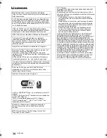 Preview for 34 page of Panasonic VieraLink SC-ALL30T Operating Instructions Manual