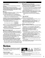 Preview for 5 page of Panasonic VIERALink TH 42PX80U Operating Instructions Manual