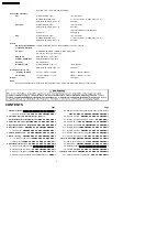 Preview for 2 page of Panasonic Vieta TX-26LXD70A Service Manual