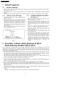 Preview for 4 page of Panasonic Vieta TX-26LXD70A Service Manual