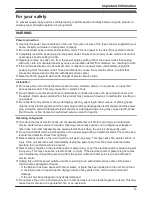 Preview for 5 page of Panasonic VL-CM850A Operating Instructions Manual