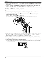 Предварительный просмотр 16 страницы Panasonic VL-CM850A Operating Instructions Manual