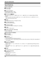 Preview for 26 page of Panasonic VL-CM850A Operating Instructions Manual