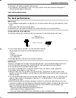 Предварительный просмотр 7 страницы Panasonic VL-CM850BX Operating Instructions Manual