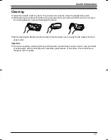 Preview for 17 page of Panasonic VL-CM850BX Operating Instructions Manual