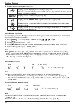 Preview for 14 page of Panasonic VL-CM851A Operating Instructions Manual