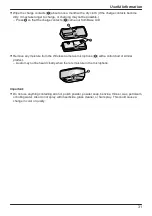 Preview for 31 page of Panasonic VL-CM851A Operating Instructions Manual