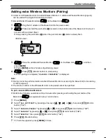 Preview for 21 page of Panasonic VL-CM851BX Operating Instructions Manual