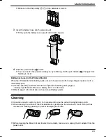 Preview for 23 page of Panasonic VL-CM851BX Operating Instructions Manual