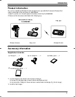 Preview for 3 page of Panasonic VL-DM200BX Operating Instructions Manual