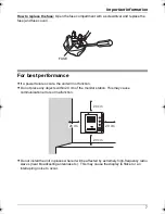 Preview for 7 page of Panasonic VL-G201 Installation And Operation Manual