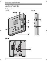 Предварительный просмотр 10 страницы Panasonic VL-G201 Installation And Operation Manual