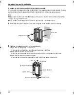 Предварительный просмотр 24 страницы Panasonic VL-G201 Installation And Operation Manual