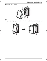 Предварительный просмотр 25 страницы Panasonic VL-G201 Installation And Operation Manual