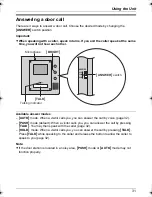 Предварительный просмотр 31 страницы Panasonic VL-G201 Installation And Operation Manual