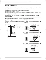 Preview for 7 page of Panasonic VL-GC001A Installation And Operation Manual