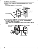 Предварительный просмотр 10 страницы Panasonic VL-GC001A Installation And Operation Manual