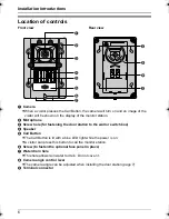 Предварительный просмотр 6 страницы Panasonic VL-GC003A Installation And Operation Manual