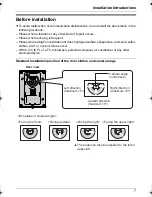 Предварительный просмотр 7 страницы Panasonic VL-GC003A Installation And Operation Manual