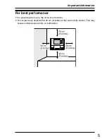 Предварительный просмотр 5 страницы Panasonic VL-GM001 Installation And Operation Manual