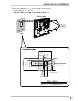 Предварительный просмотр 11 страницы Panasonic VL-GM001 Installation And Operation Manual