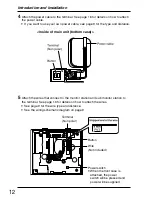 Preview for 12 page of Panasonic VL-GM001 Installation And Operation Manual