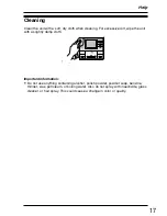 Предварительный просмотр 17 страницы Panasonic VL-GM001 Installation And Operation Manual