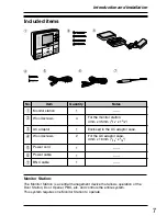 Предварительный просмотр 7 страницы Panasonic VL-GM301A Installation And Operation Manual