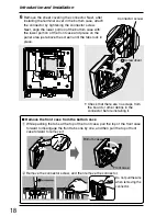 Предварительный просмотр 18 страницы Panasonic VL-GM301A Installation And Operation Manual