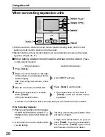 Предварительный просмотр 28 страницы Panasonic VL-GM301A Installation And Operation Manual