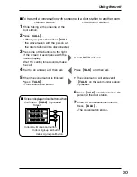 Предварительный просмотр 29 страницы Panasonic VL-GM301A Installation And Operation Manual