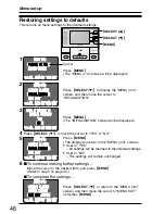 Предварительный просмотр 46 страницы Panasonic VL-GM301A Installation And Operation Manual