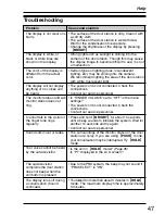 Предварительный просмотр 47 страницы Panasonic VL-GM301A Installation And Operation Manual