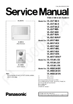 Panasonic VL-MB524BX Service Manual предпросмотр