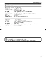 Предварительный просмотр 29 страницы Panasonic VL-MV30BX Operating Instructions Manual