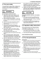 Preview for 5 page of Panasonic VL-MV70 Important Information And Quick Manual