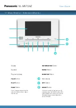 Предварительный просмотр 2 страницы Panasonic VL-MV72AZ User Manual