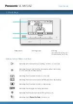 Предварительный просмотр 3 страницы Panasonic VL-MV72AZ User Manual