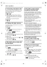 Предварительный просмотр 10 страницы Panasonic VL-MV74 Important Information And Quick Manual