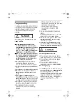 Предварительный просмотр 2 страницы Panasonic VL-MV74 Installation Manual