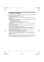 Preview for 4 page of Panasonic VL-MV74 Installation Manual