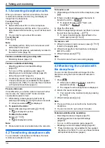 Предварительный просмотр 14 страницы Panasonic VL-MV74 Operating Instructions Manual