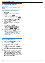 Предварительный просмотр 24 страницы Panasonic VL-MV74 Operating Instructions Manual