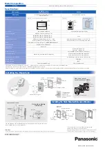 Предварительный просмотр 2 страницы Panasonic VL-MV74AZ Quick Start Manual