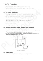 Предварительный просмотр 5 страницы Panasonic VL-MV75AZ Service Manual