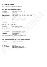 Preview for 8 page of Panasonic VL-MV75AZ Service Manual