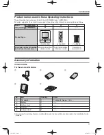 Предварительный просмотр 3 страницы Panasonic VL-MW250BX Operating Instructions Manual