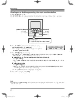 Предварительный просмотр 26 страницы Panasonic VL-MW250BX Operating Instructions Manual