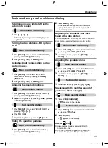 Предварительный просмотр 19 страницы Panasonic VL-MW251BX Operating Instructions Manual